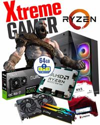 PC AMD GAMER RYZEN 7 8700F 32GB DDR5 RGB 1TB A620M